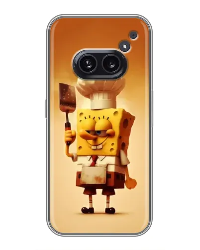Чехол для Nothing Phone 2a с картинкой «Губка Боб повар» Чехол для Nothing Phone 2a с картинкой «Губка Боб повар»
