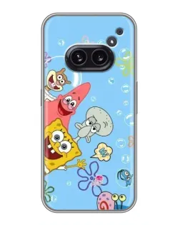 Чехол для Nothing Phone 2a с картинкой «Веселые пузырьки» Чехол для Nothing Phone 2a с картинкой «Веселые пузырьки»