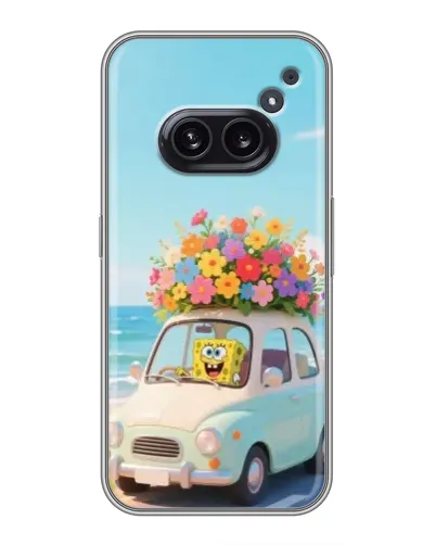 Чехол для Nothing Phone 2a с картинкой «Автомобильное путешествие» Чехол для Nothing Phone 2a с картинкой «Автомобильное путешествие»