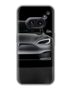 Чехол для Nothing Phone 2a с картинкой «Tesla Model S Look»