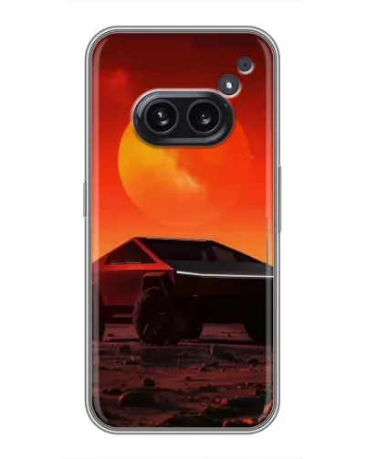 Чехол для Nothing Phone 2a с картинкой «Cybertruck на Марсе» Чехол для Nothing Phone 2a с картинкой «Cybertruck на Марсе»
