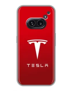 Чехол для Nothing Phone 2a с картинкой «Tesla Red Classic»