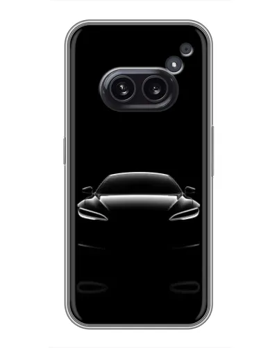 Чехол для Nothing Phone 2a с картинкой «Силуэт Tesla Night» Чехол для Nothing Phone 2a с картинкой «Силуэт Tesla Night»