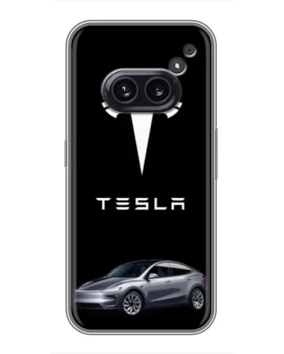 Чехол для Nothing Phone 2a с картинкой «Tesla Model Y» Чехол для Nothing Phone 2a с картинкой «Tesla Model Y»