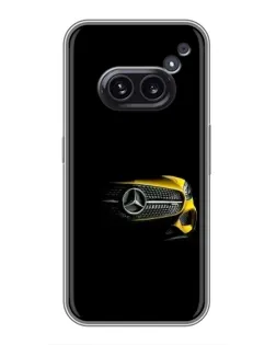 Чехол для Nothing Phone 2a с картинкой «Mercedes — ретро стиль» Чехол для Nothing Phone 2a с картинкой «Mercedes — ретро стиль»