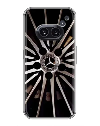 Чехол для Nothing Phone 2a с картинкой «Диск Mercedes»