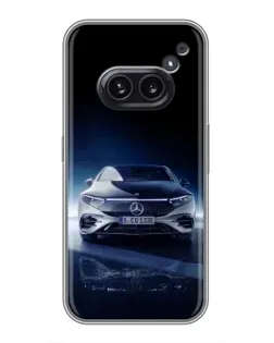 Чехол для Nothing Phone 2a с картинкой «Ночной Mercedes EQ» Чехол для Nothing Phone 2a с картинкой «Ночной Mercedes EQ»