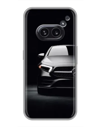 Чехол для Nothing Phone 2a с картинкой «Свет фар Mercedes»