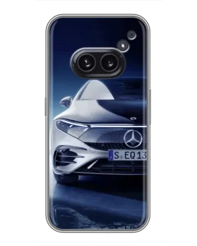 Чехол для Nothing Phone 2a с картинкой «Mercedes EQ — будущее»