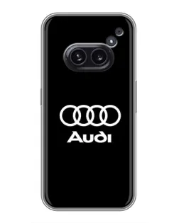 Чехол для Nothing Phone 2a с картинкой «Классическое лого Audi»