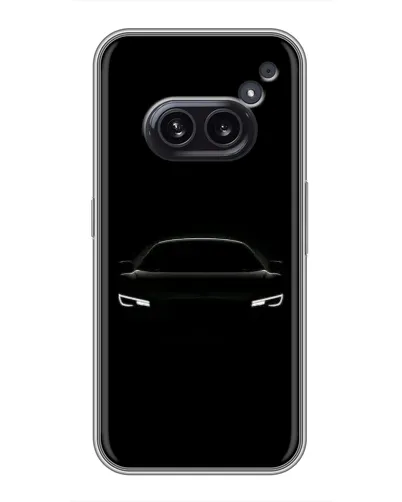 Чехол для Nothing Phone 2a с картинкой «Взгляд Audi в темноте»