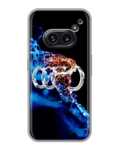 Чехол для Nothing Phone 2a с картинкой «Энергия лого Audi»