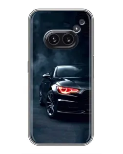 Чехол для Nothing Phone 2a с картинкой «Audi — хищный взгляд»