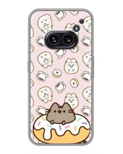 Чохол для Nothing Phone 2a з картинкою «Пушин на пончику»