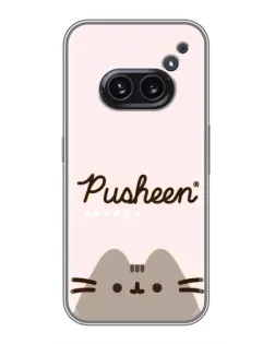 Чохол для Nothing Phone 2a з картинкою «Pusheen логотип»