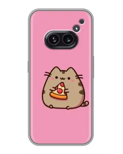 Чохол для Nothing Phone 2a з картинкою «Пушин із піцою»