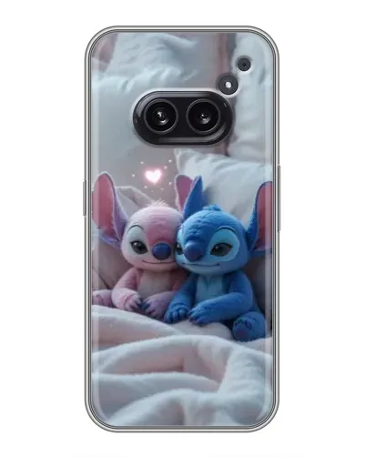 Чохол для Nothing Phone 2a з картинкою «Плюшеві Стіч Ангел»