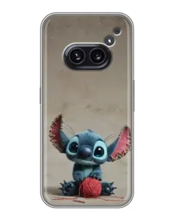 Чохол для Nothing Phone 2a з картинкою «Стіч на чоричневому фоні»