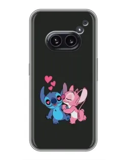 Чохол для Nothing Phone 2a з картинкою «Анжел цілує Стіча»