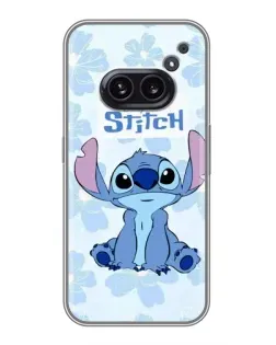 Чохол для Nothing Phone 2a з картинкою «Stitch серед квітів»