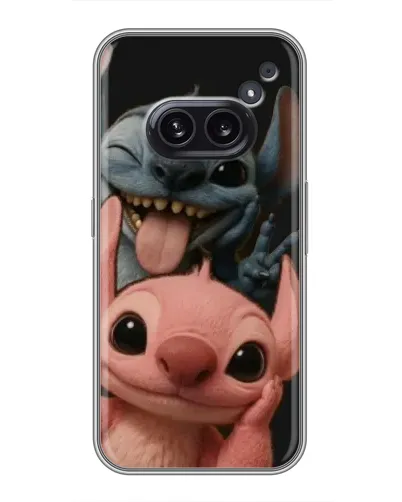 Чохол для Nothing Phone 2a з картинкою «Стіч та Ангел»