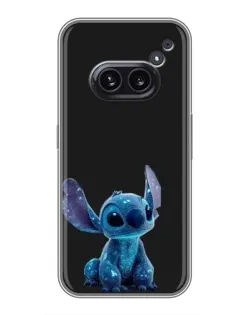 Чохол для Nothing Phone 2a з картинкою «Стіч на чорному»
