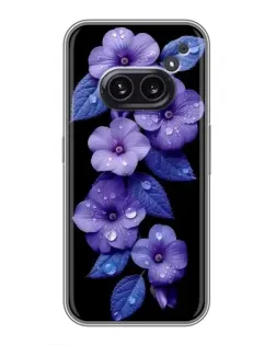 Чохол для Nothing Phone 2a з картинкою «Фіолетові квіти з росою» Чохол для Nothing Phone 2a з картинкою «Фіолетові квіти з росою»