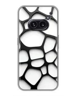 Чохол для Nothing Phone 2a з картинкою «Біла об'ємна сітка» Чохол для Nothing Phone 2a з картинкою «Біла об'ємна сітка»