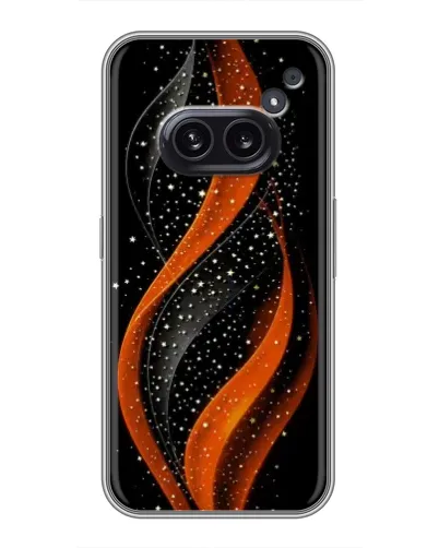 Чехол для Nothing Phone 2a с картинкой «Огненная звездная волна»
