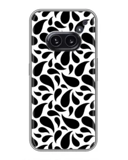 Чехол для Nothing Phone 2a с картинкой «Контрастные черные капли» Чехол для Nothing Phone 2a с картинкой «Контрастные черные капли»