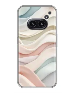 Чехол для Nothing Phone 2a с картинкой «Пастельные нежные волны» Чехол для Nothing Phone 2a с картинкой «Пастельные нежные волны»