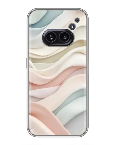 Чехол для Nothing Phone 2a с картинкой «Пастельные нежные волны»