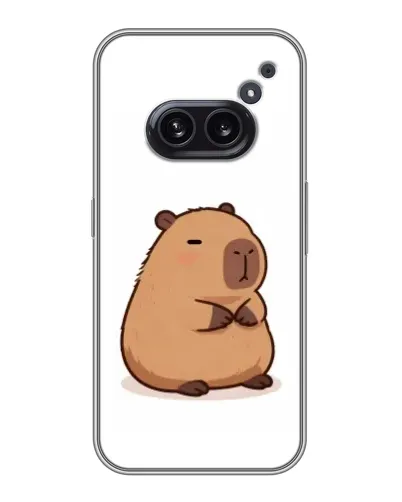 Чехол для Nothing Phone 2a с картинкой «Толстенькая капибара» Чехол для Nothing Phone 2a с картинкой «Толстенькая капибара»