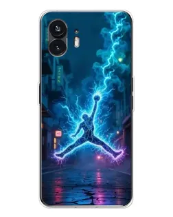 Чехол для Nothing Phone 3 с картинкой «Jordan Gold Jumpman»