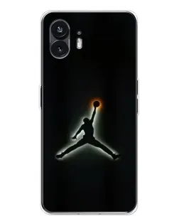 Чехол для Nothing Phone 3 с картинкой «Jordan Gradient Logo»