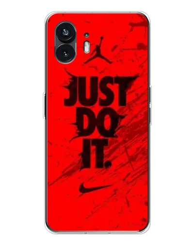 Чехол для Nothing Phone 3 с картинкой «Nike Just Do It»