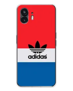 Чехол для Nothing Phone 3 с картинкой «Ретро блоки Adidas»