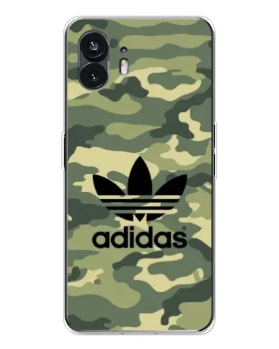 Чехол для Nothing Phone 3 с картинкой «Милитари стиль Adidas»