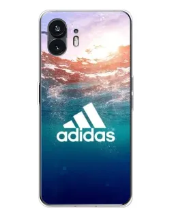 Чехол для Nothing Phone 3 с картинкой «Океанская глубина адидас»