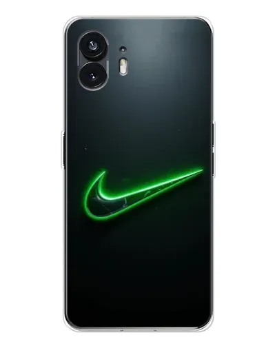 Чехол для Nothing Phone 3 с картинкой «Неоновый контур Nike» Чехол для Nothing Phone 3 с картинкой «Неоновый контур Nike»