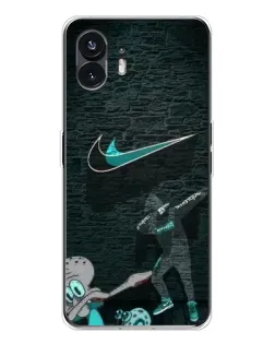 Чехол для Nothing Phone 3 с картинкой «Спортивный арт Nike»