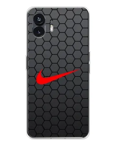 Чехол для Nothing Phone 3 с картинкой «Nike — карбоновая сетка» Чехол для Nothing Phone 3 с картинкой «Nike — карбоновая сетка»
