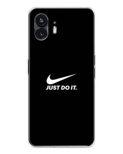Чехол для Nothing Phone 3 с картинкой «Минимализм от Nike» Чехол для Nothing Phone 3 с картинкой «Минимализм от Nike»