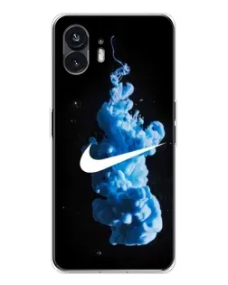 Чехол для Nothing Phone 3 с картинкой «Nike и синий дым»