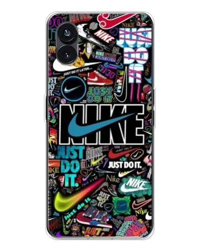 Чехол для Nothing Phone 3 с картинкой «Яркий коллаж Nike» Чехол для Nothing Phone 3 с картинкой «Яркий коллаж Nike»