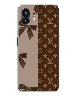 Чехол для Nothing Phone 3 с картинкой «Louis Vuitton — банты» Чехол для Nothing Phone 3 с картинкой «Louis Vuitton — банты»