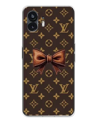 Чехол для Nothing Phone 3 с картинкой «LV с бантом»