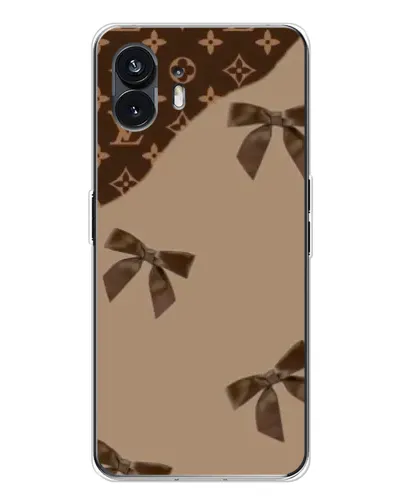 Чехол для Nothing Phone 3 с картинкой «LV — кофейный атлас»