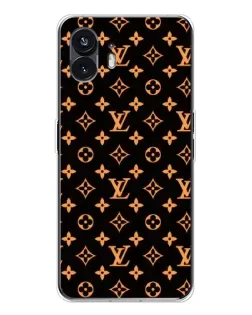 Чехол для Nothing Phone 3 с картинкой «Золотая монограмма LV» Чехол для Nothing Phone 3 с картинкой «Золотая монограмма LV»