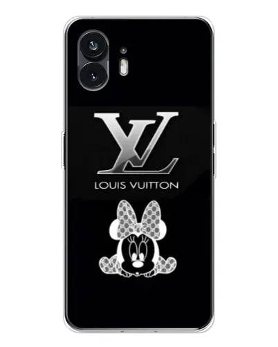 Чехол для Nothing Phone 3 с картинкой «LV и Минни Маус»